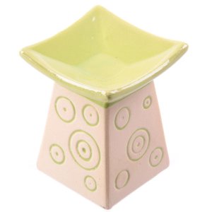 Green Top Square Wax burner