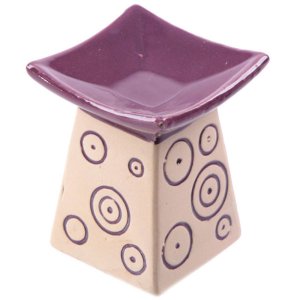 Purple Top Square Wax burner