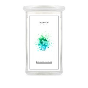 Aquamarine 2 Wick Large Jar