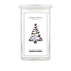 Chocolate Christmas 2 Wick Large Jar