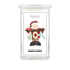 Christmas Joy 2 Wick Large Jar (Discoloured)