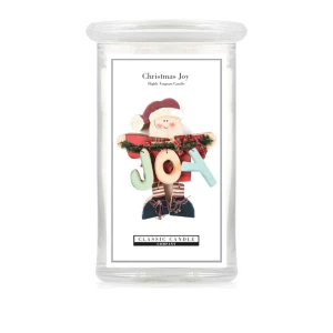 Christmas Joy 2 Wick Large Jar (Discoloured)