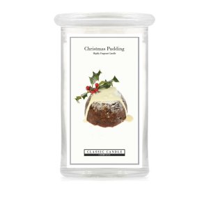 Christmas Pudding 2 Wick Large Jar