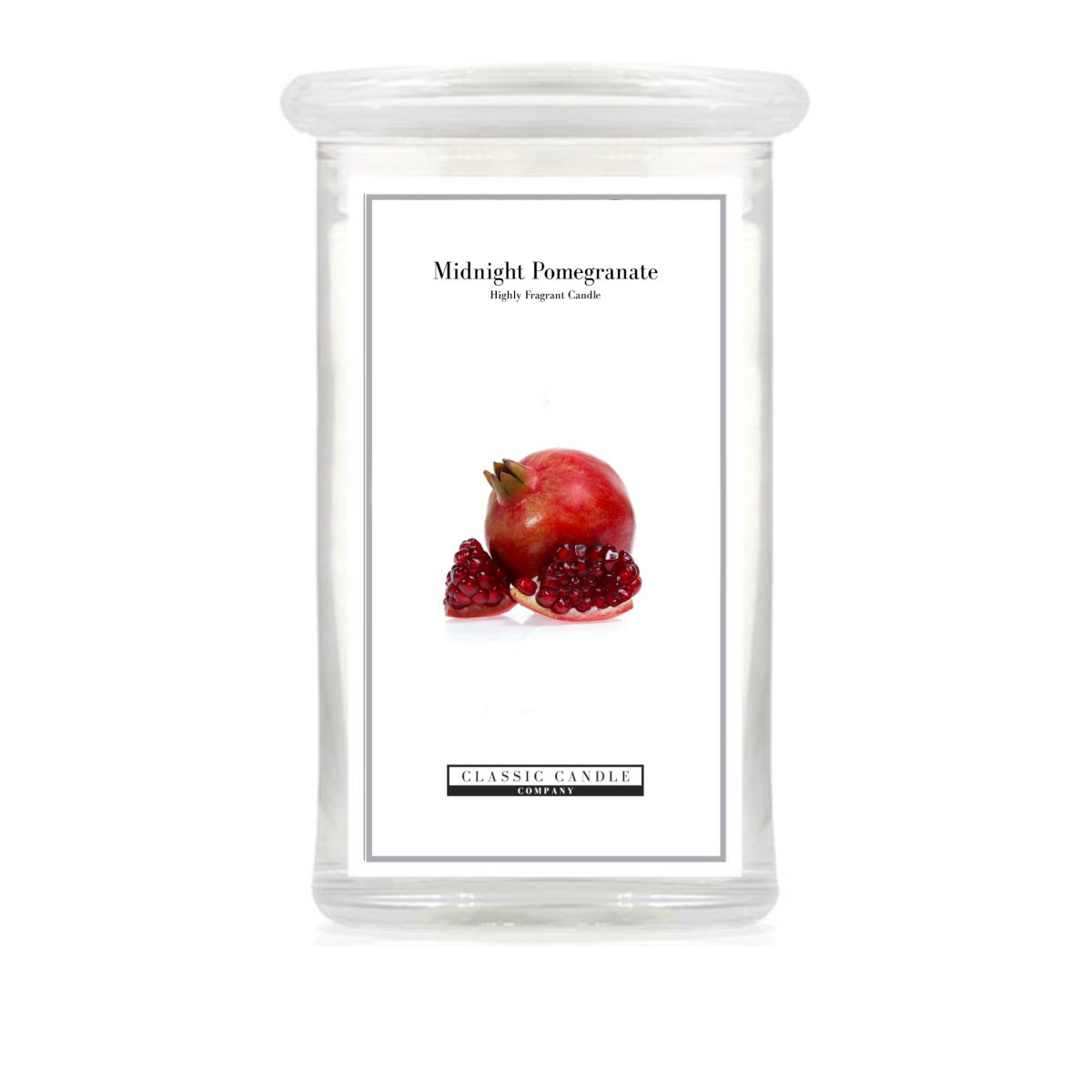 Midnight Pomegranate 2 Wick Large Jar