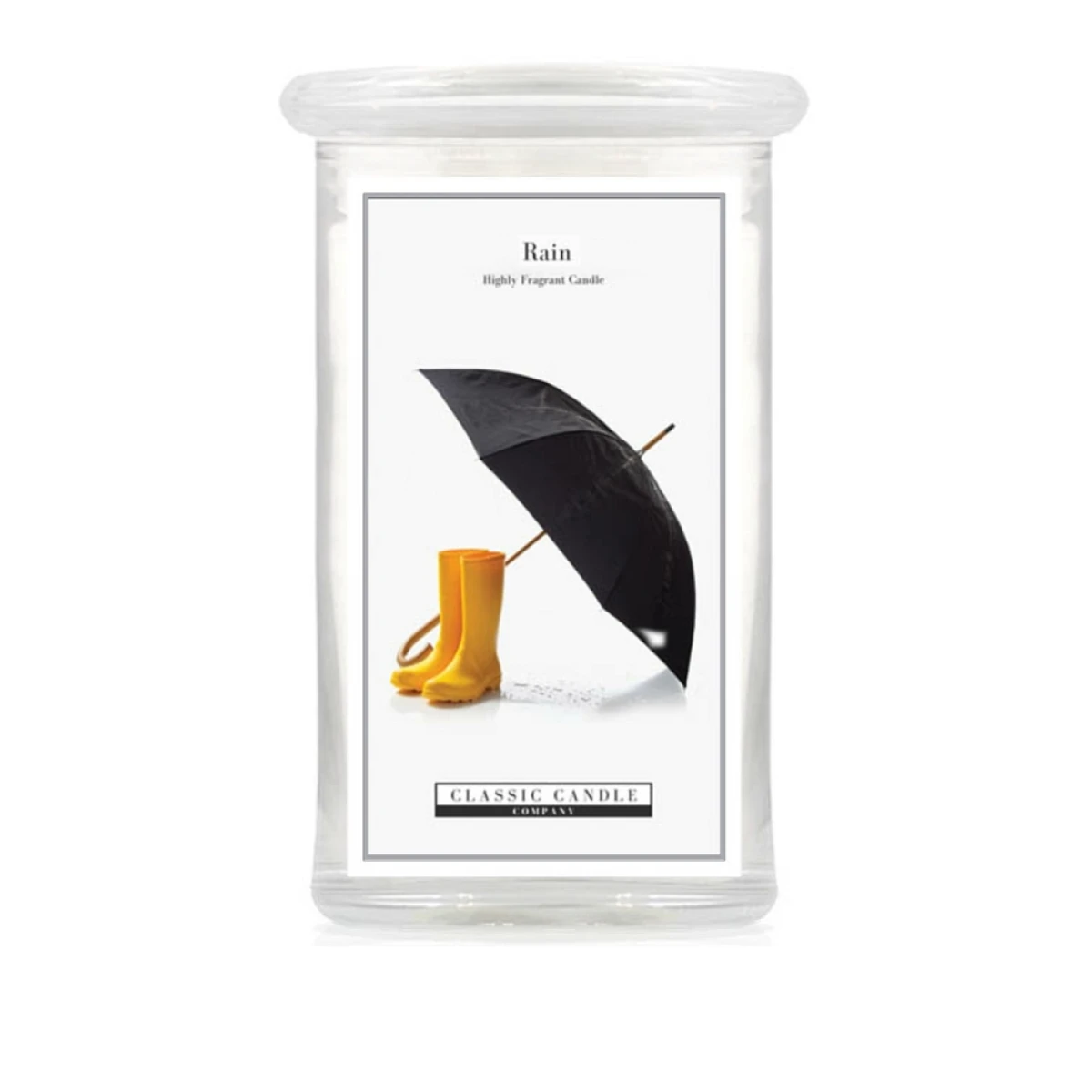 Rain 2 Wick Large Jar