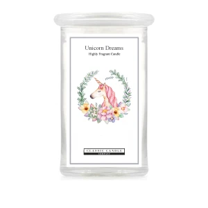 Unicorn Dreams 2 Wick Large Jar