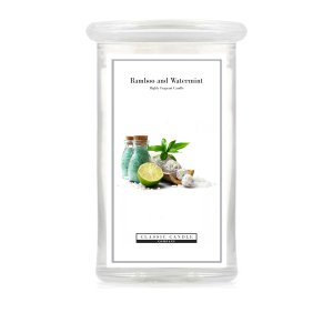 Bamboo and Watermint 2 Wick Large Jar