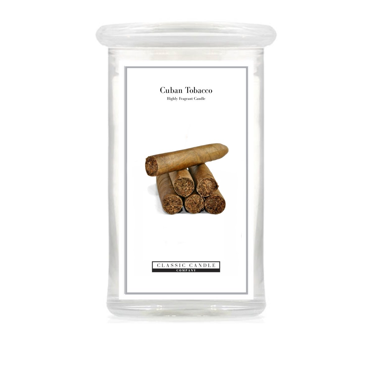 Cuban Tobacco 2 Wick Large Jar