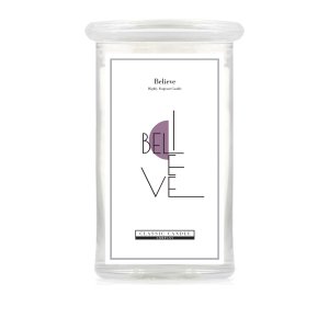 Believe 2 Wick Large Jar