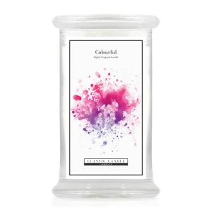 Colourful Large Jar Candle