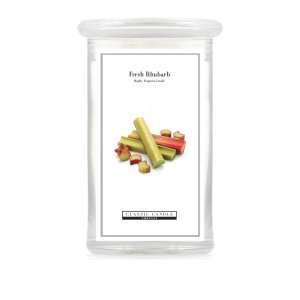 Fresh Rhubarb 2 Wick Large Jar