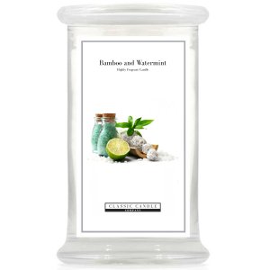 Bamboo and Watermint Large Jar