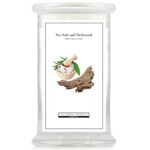 Sea Salt and Driftwood Large Jar