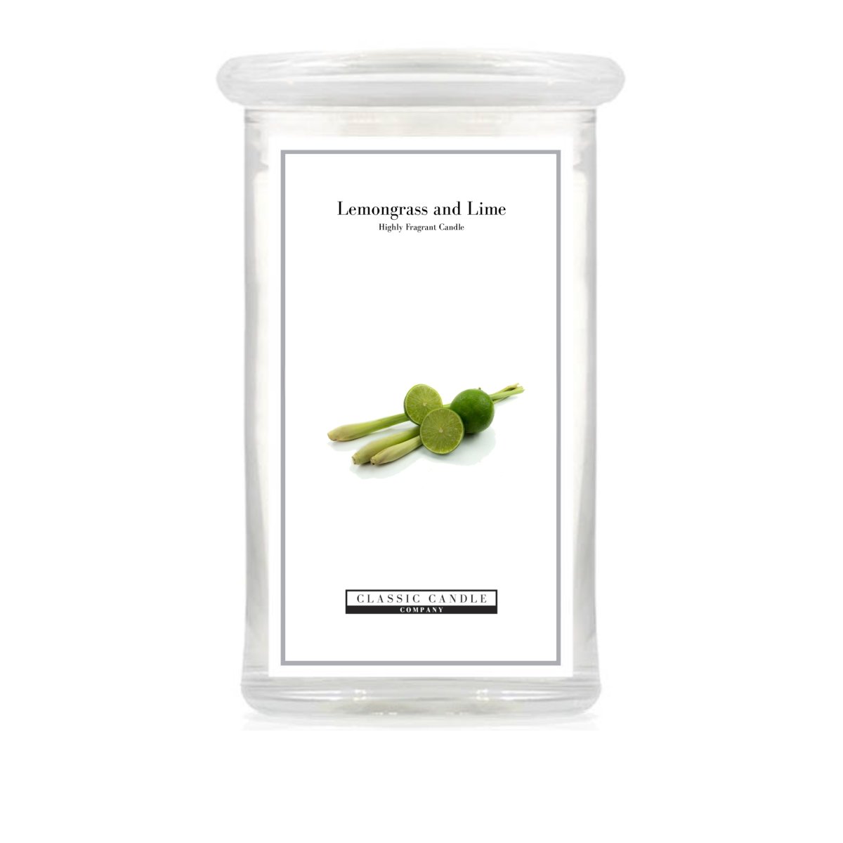 Lemongrass and Lime 2 Wick Large Jar