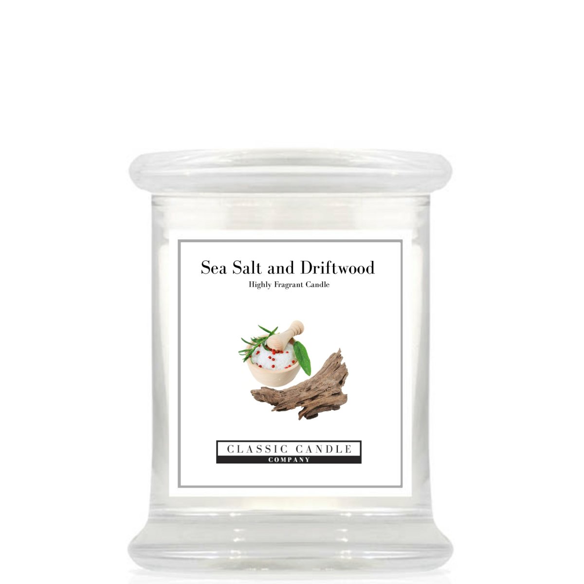 Sea Salt and Driftwood Medium Jar
