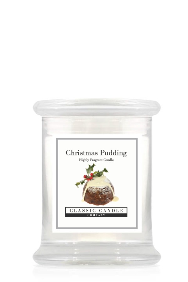 Christmas Pudding Midi Jar