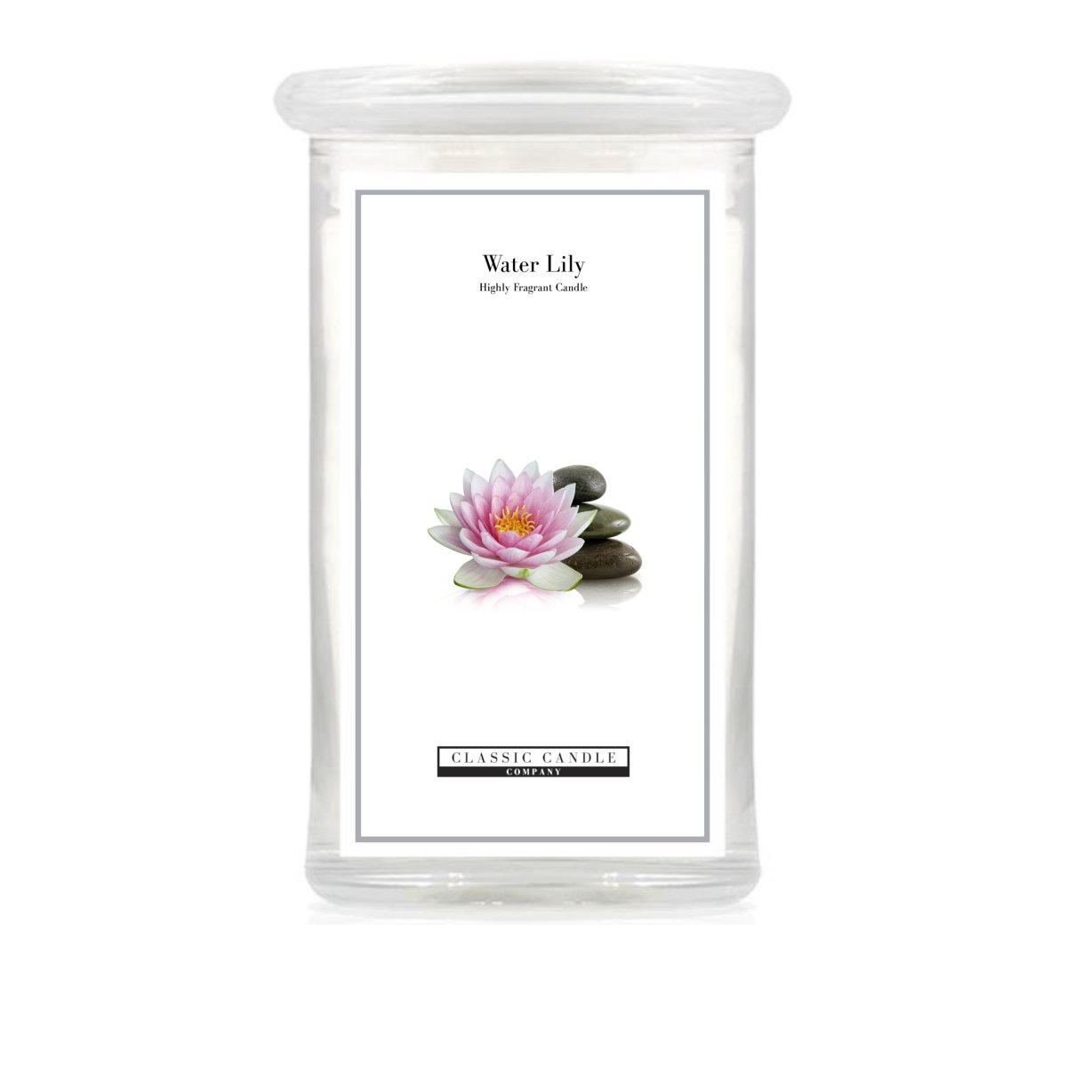 Water Lily 2 Wick Large Jar