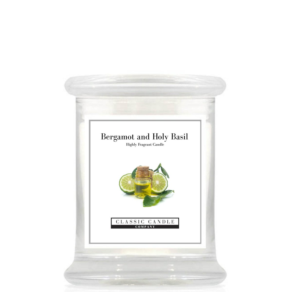 Bergamot and Holy Basil Medium Jar