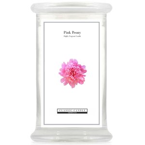 Pink Peony Large Jar