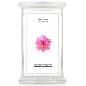 Pink Peony Large Jar