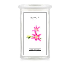 Stargazer Lily 2 Wick Large Jar jpg