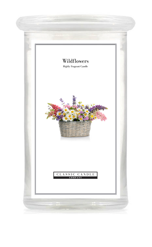 Wild Flowers 2 Wick Large Jar