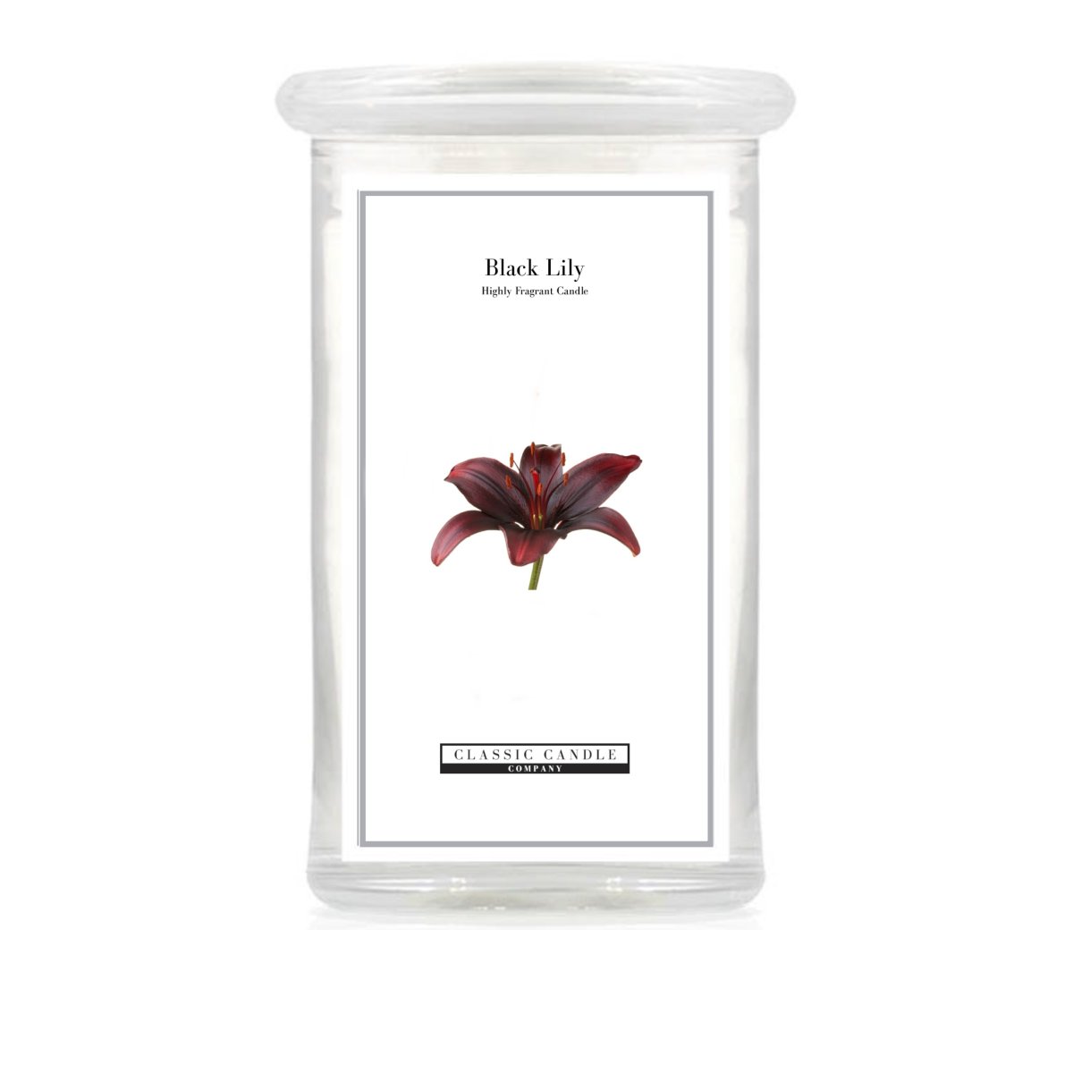 2022 Large Jar Black Lily