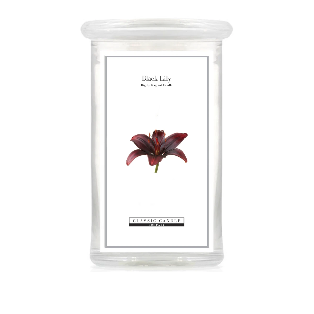 2022 Large Jar Black Lily