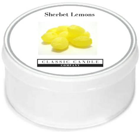 Sherbet Lemon MiniLight Candle