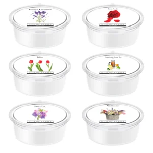 6 Garden MiniPot Wax Melt Collection