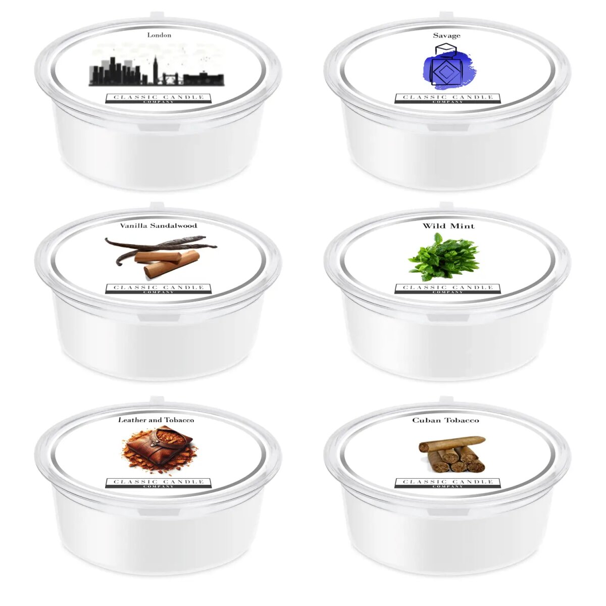 Masculine Musk and Spice MiniPot Wax Melts
