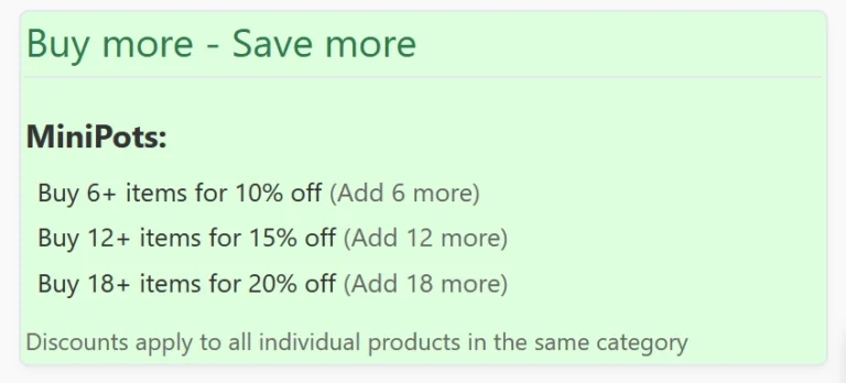 Product Page Discount