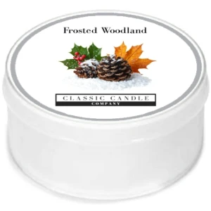 Frosted Woodland MiniLight Candle