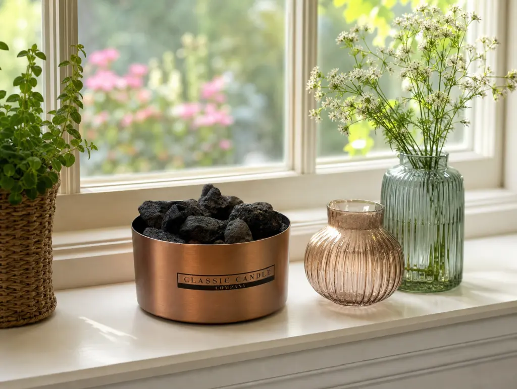 Lava-Rock Diffuser - Copper Tumbler 3 Copper Tumbler Lava