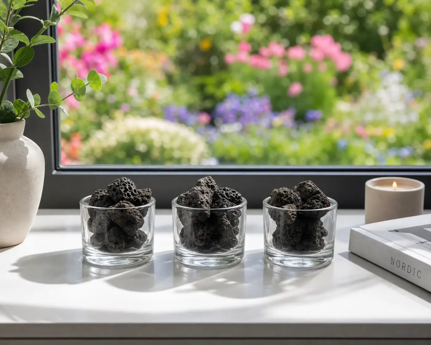 Mini Lava-Rock Diffusers 3 Mini Lava Rock Diffuser