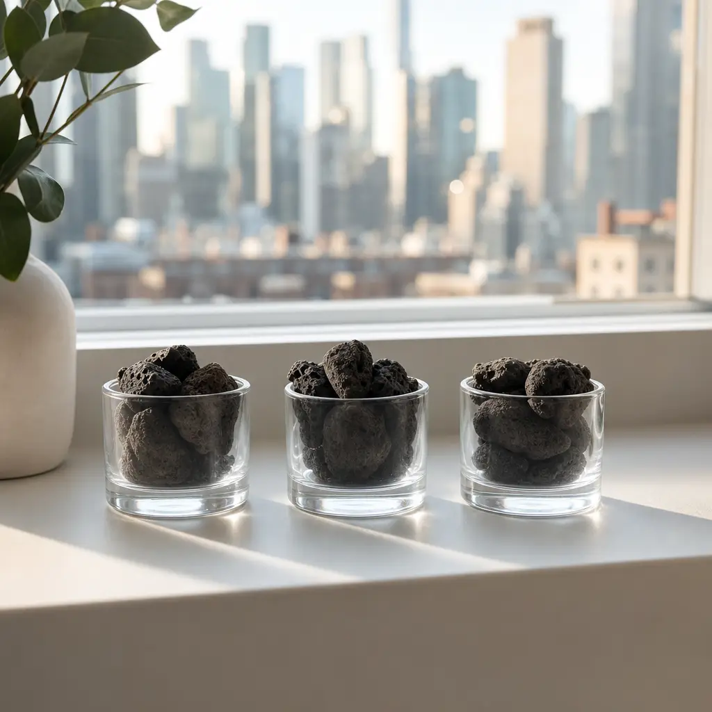 Mini Lava-Rock Diffusers 1 Mini Lava Rock Diffusers Set Fragrance Oils