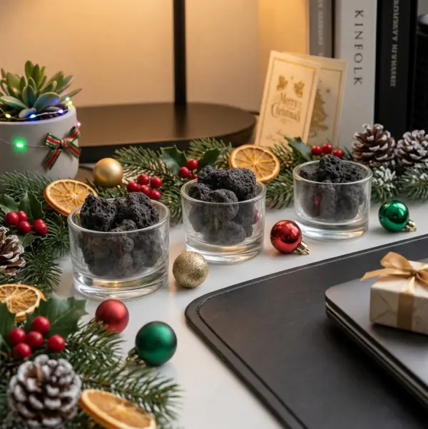 Festive Mini Lava-Rock Diffusers